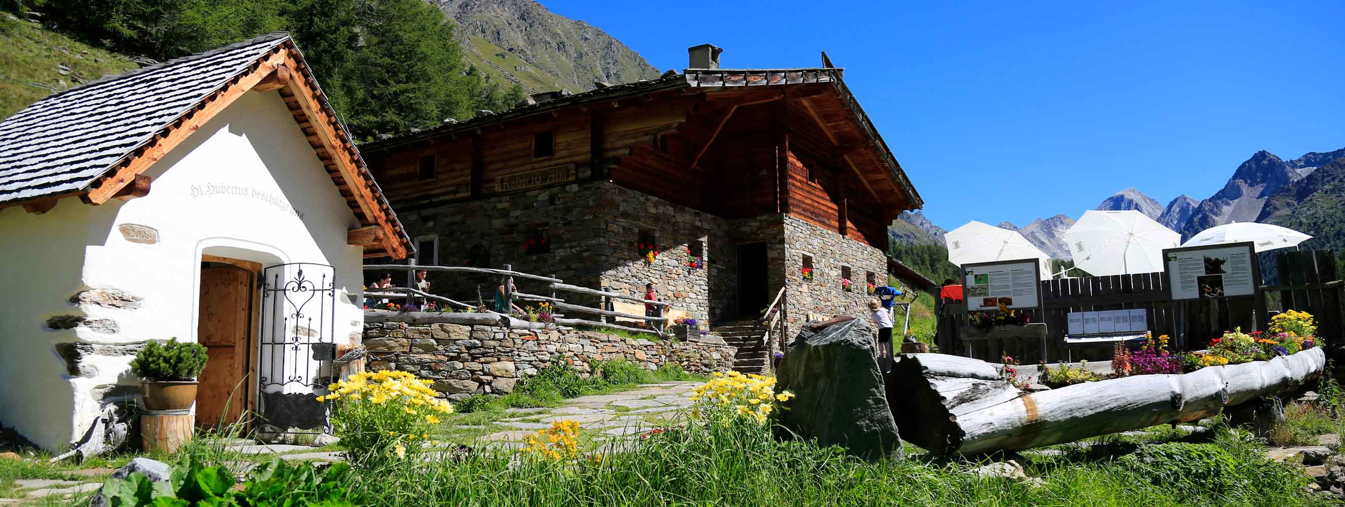 Pfossental im Schnalstal in Südtirol